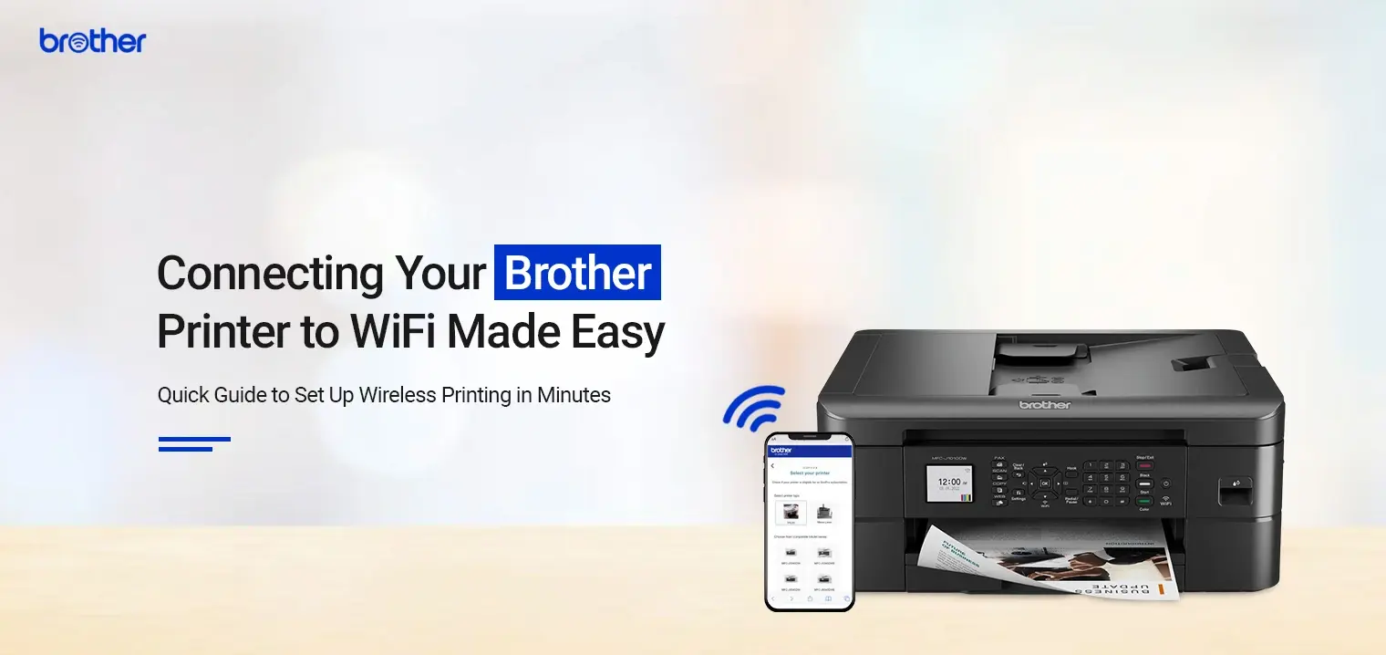 Connect Brother Printer to WiFi