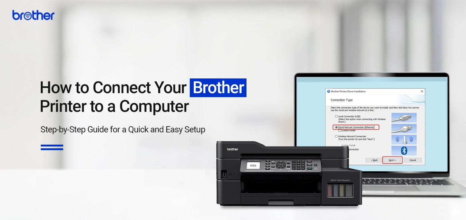 Connect Brother Printer To Computer